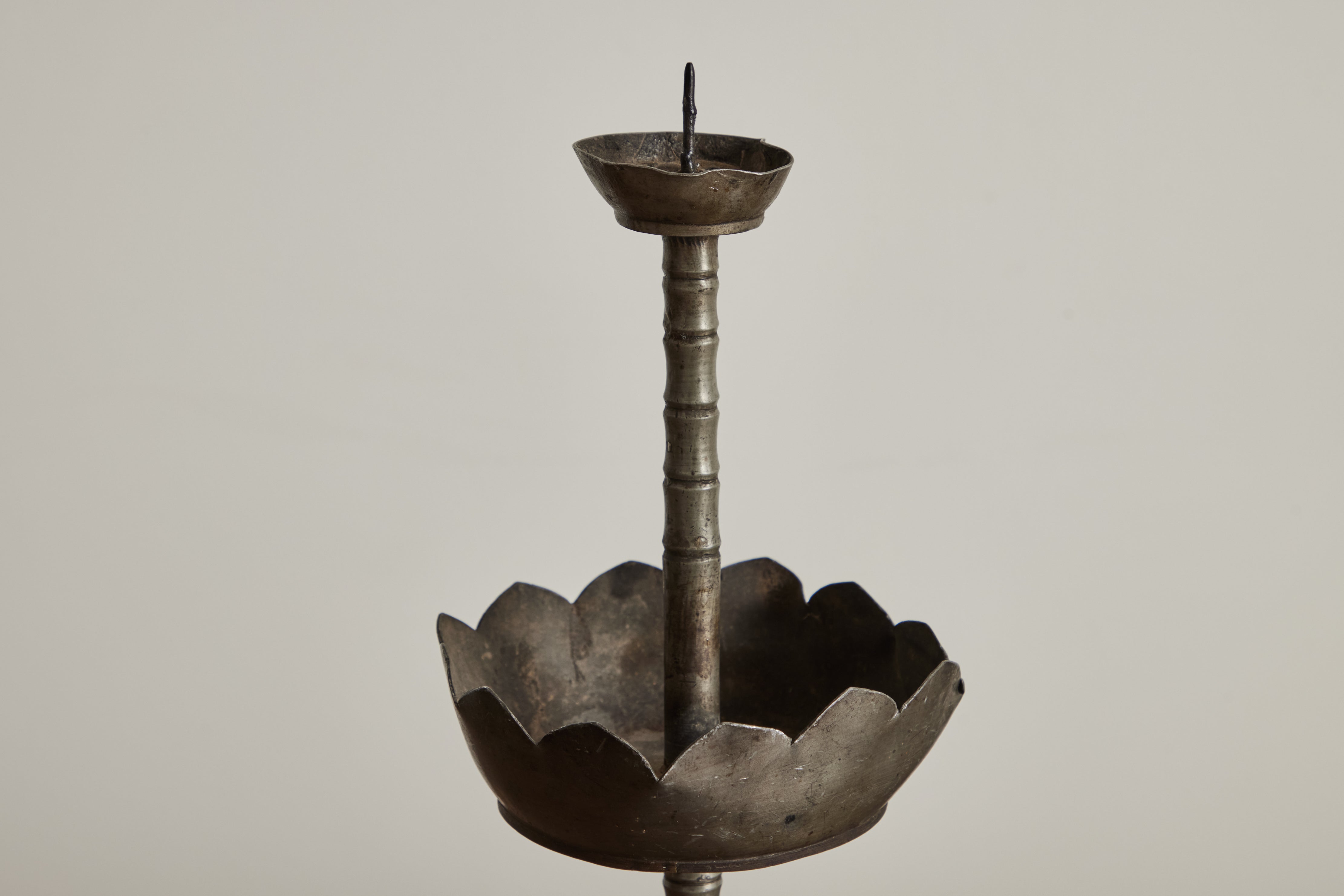 Tin Metal Candle Holders