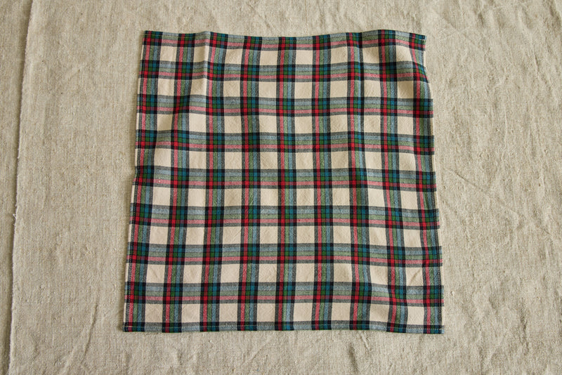 Idyllwild Plaid Napkins, Set of 4
