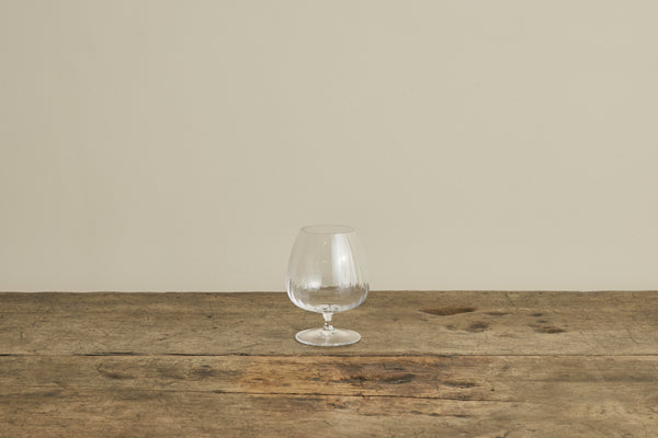 Italian Crystal Glass Cognac Glasses, Set of 4