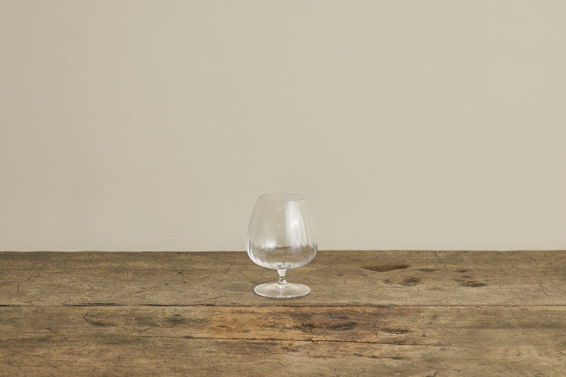 Italian Crystal Glass Cognac Glasses, Set of 4