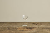 Italian Crystal Glass Martini Glasses, Set of 4