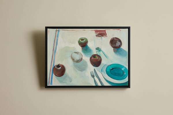 Study in Blue and Orange, Morning