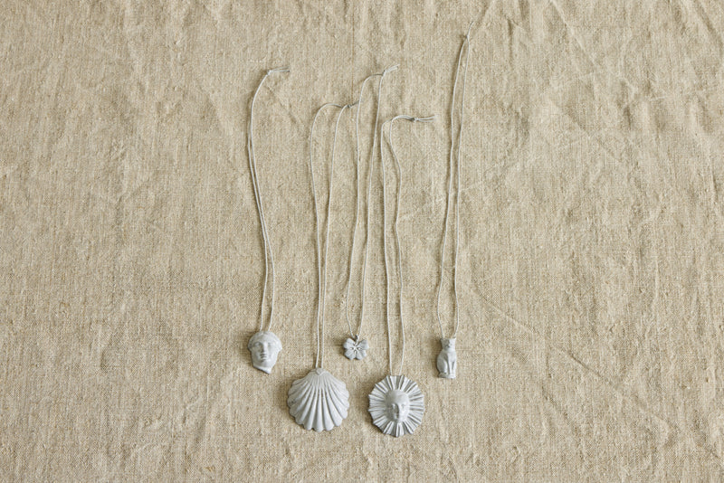 Ceramic Pendant Necklaces (Multiple Styles)