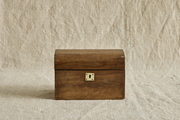 English Wood Tea Caddy