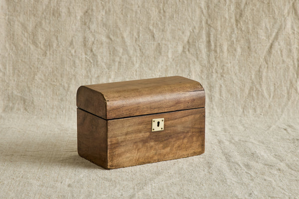 English Wood Tea Caddy