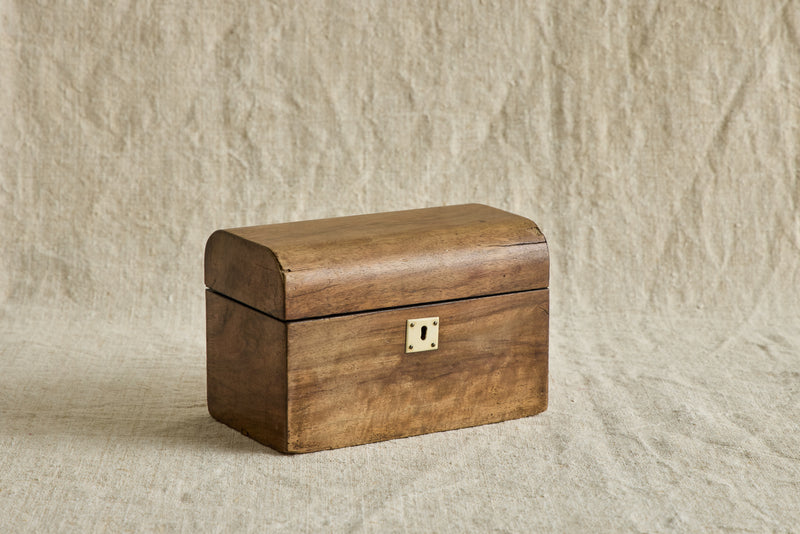 English Wood Tea Caddy