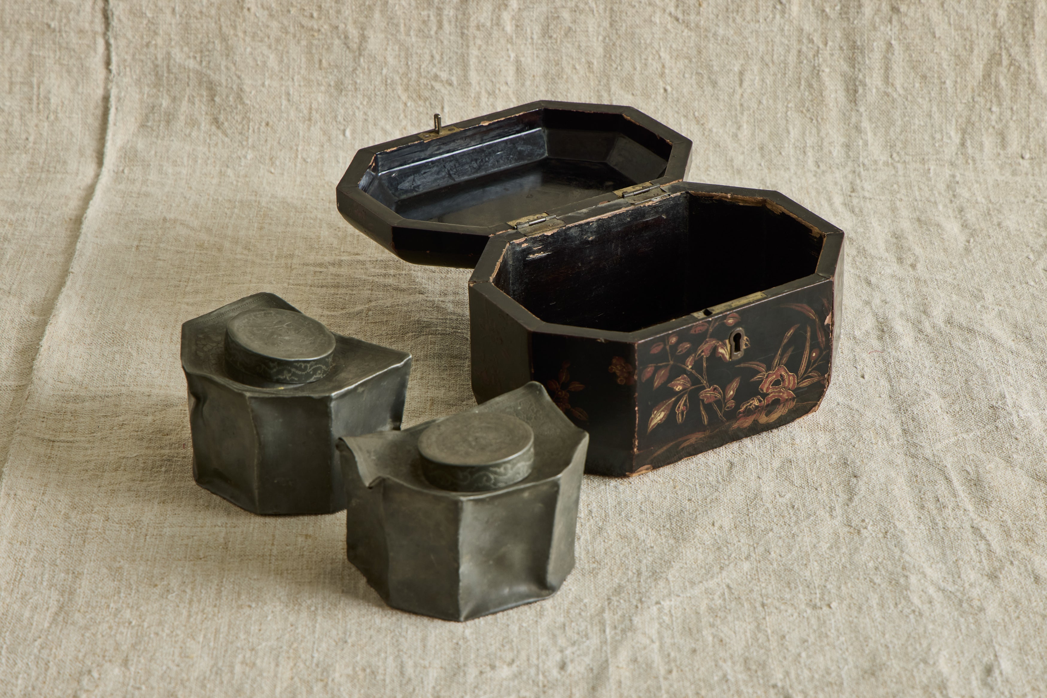 Chinoiserie Tea Caddy