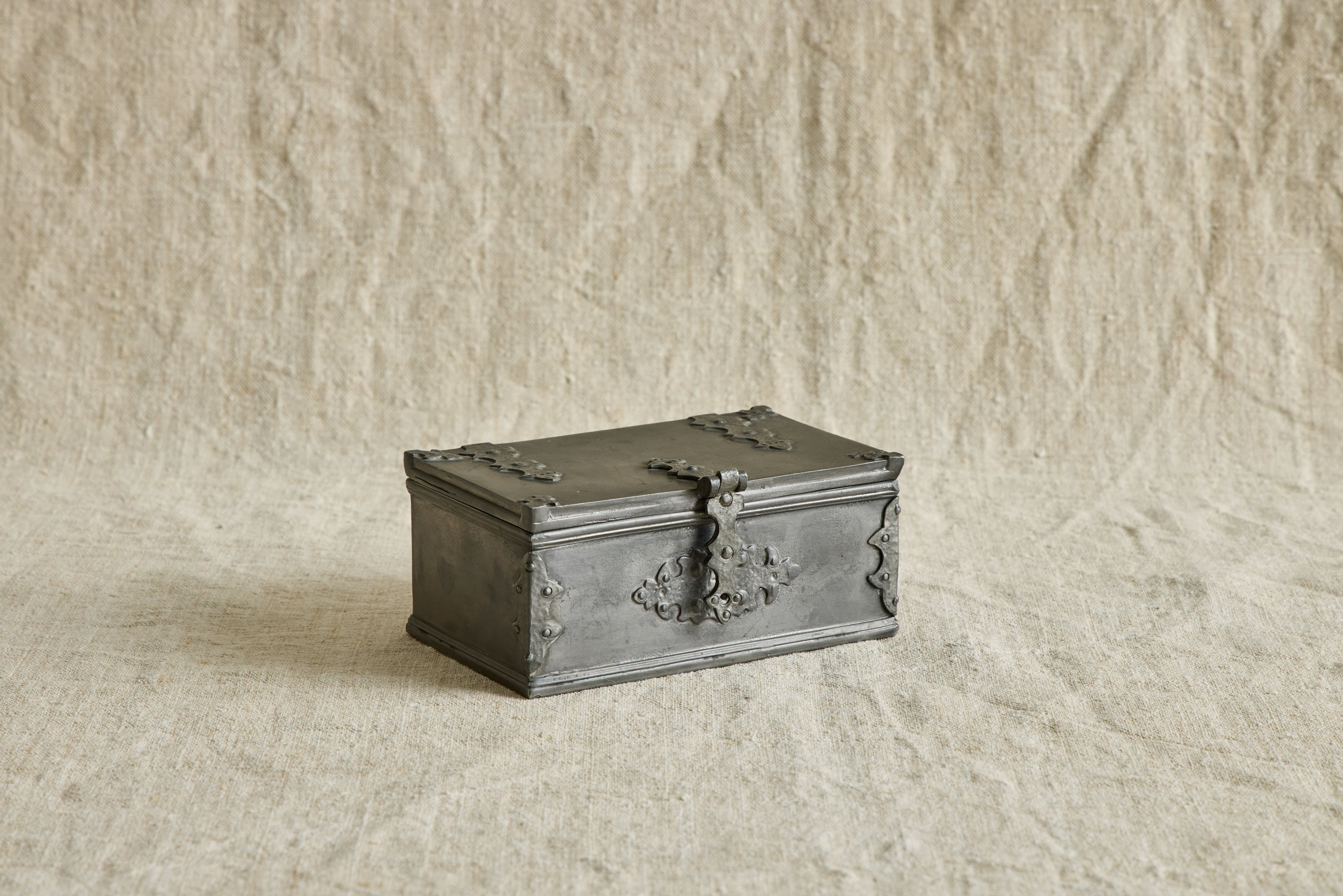 Pewter Trinket Box