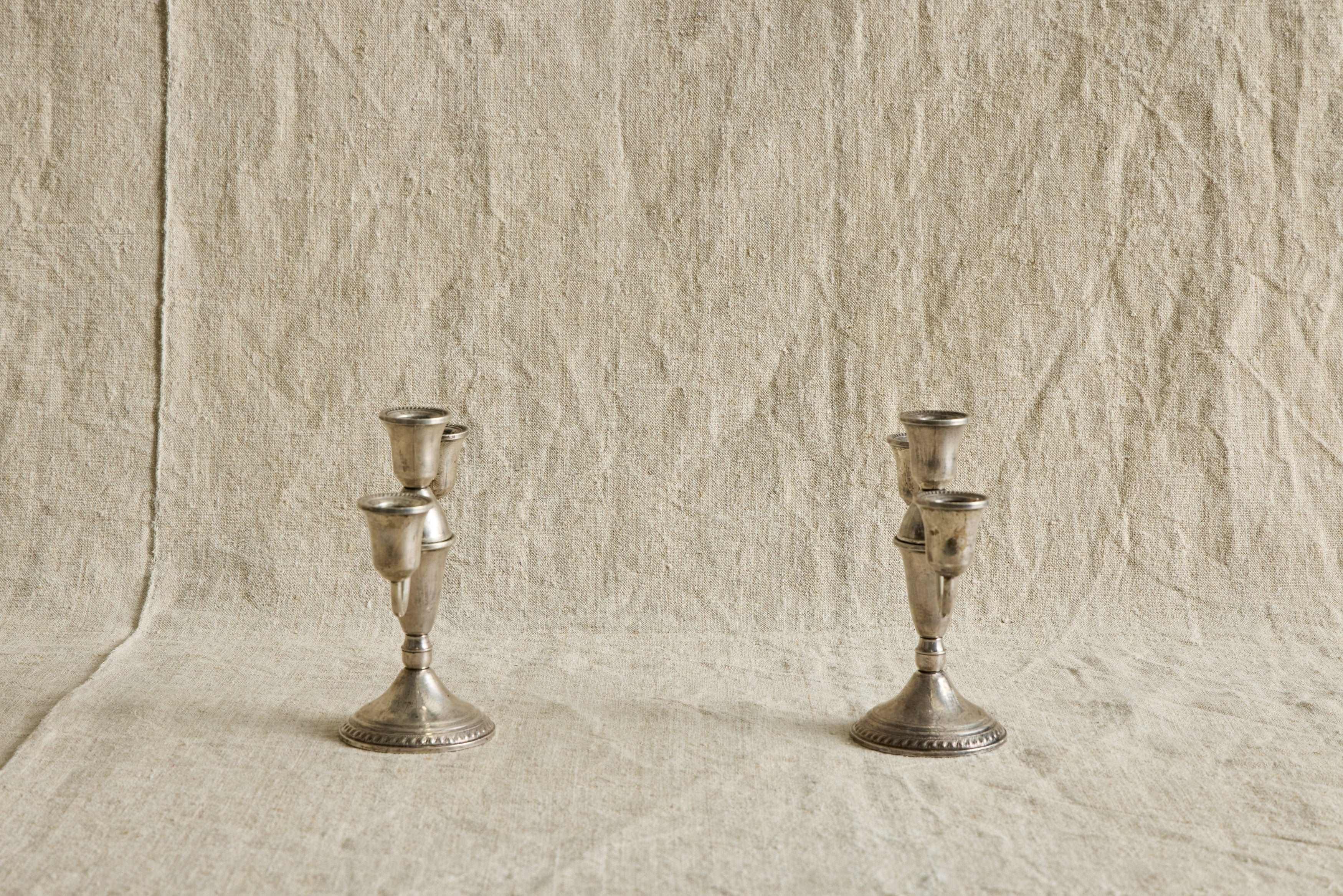 Silver Plated Candelabra