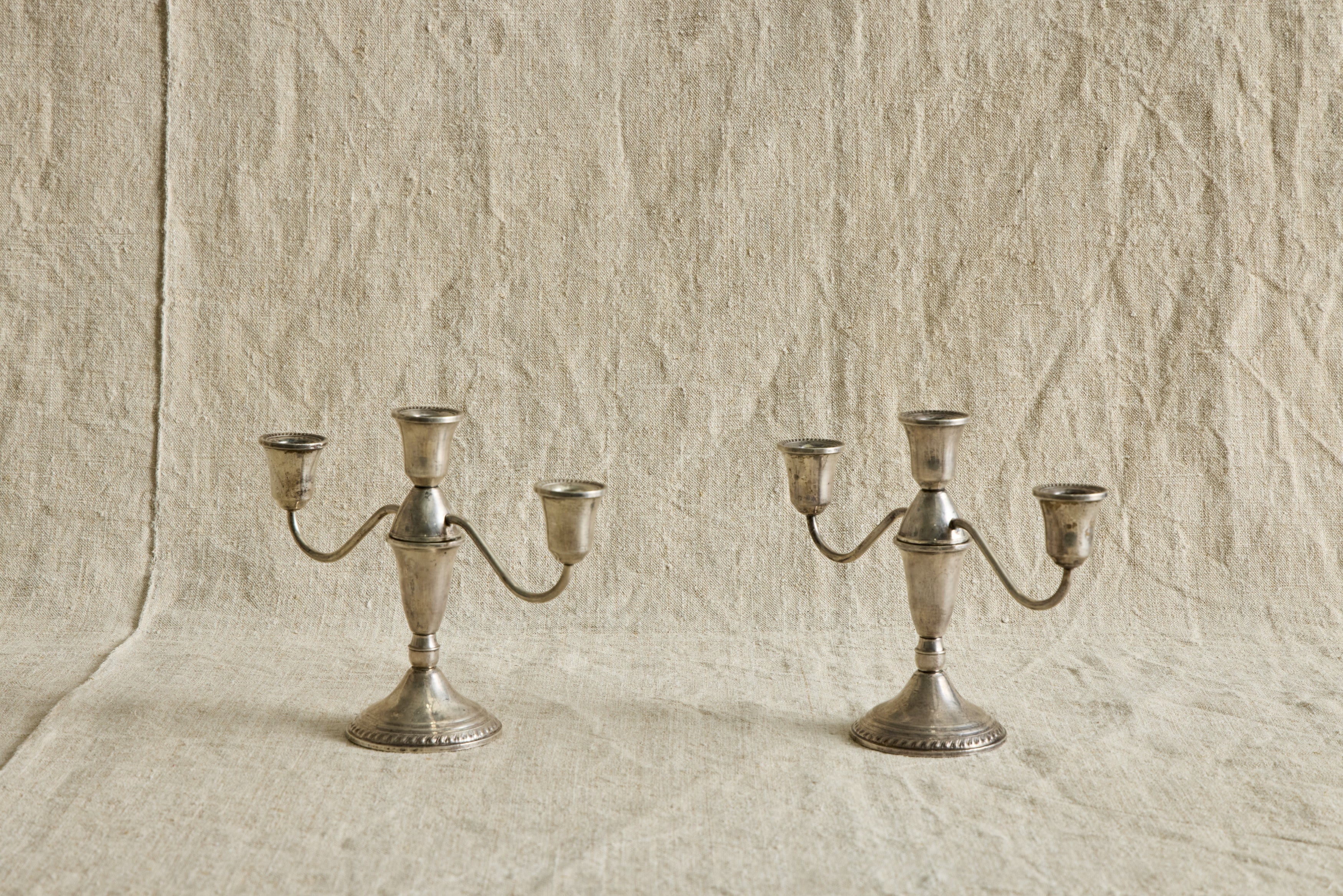Silver Plated Candelabra