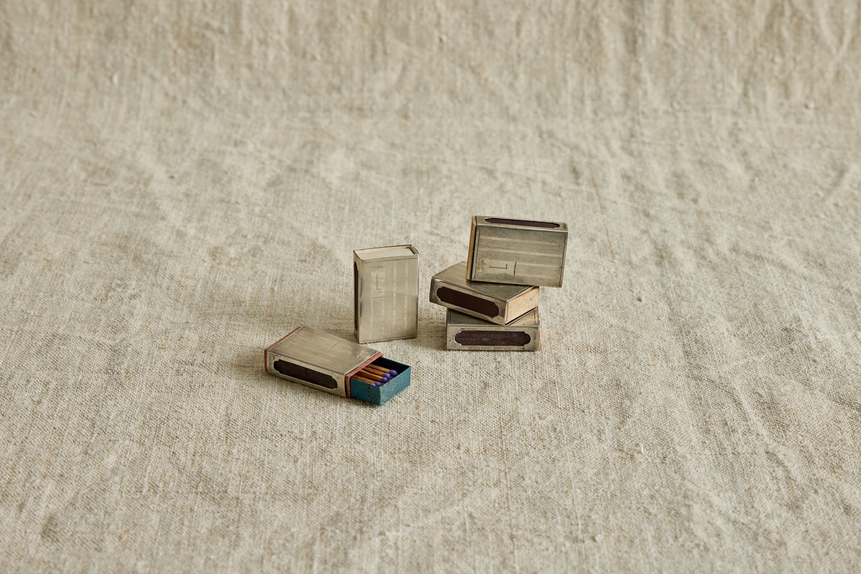 Silver Matchbox Cover