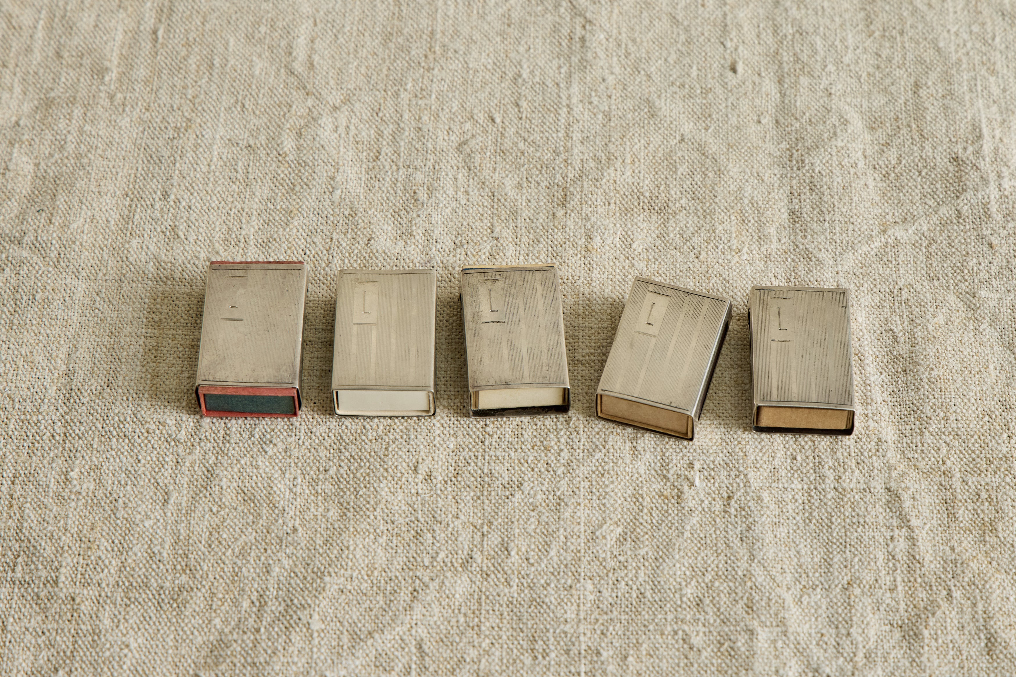 Silver Matchbox Cover