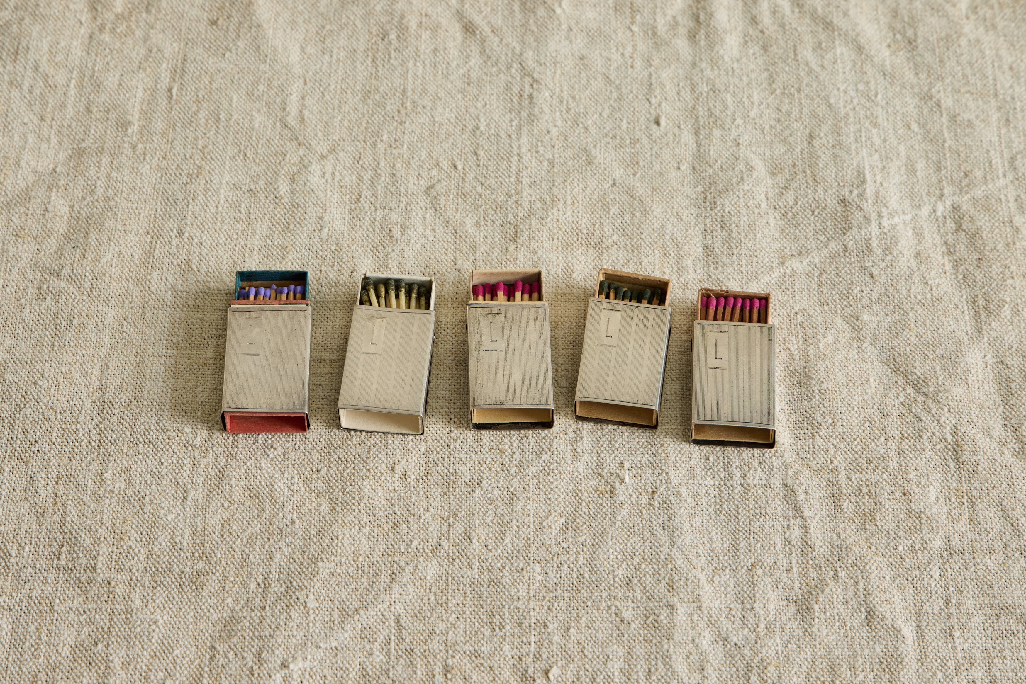 Silver Matchbox Cover