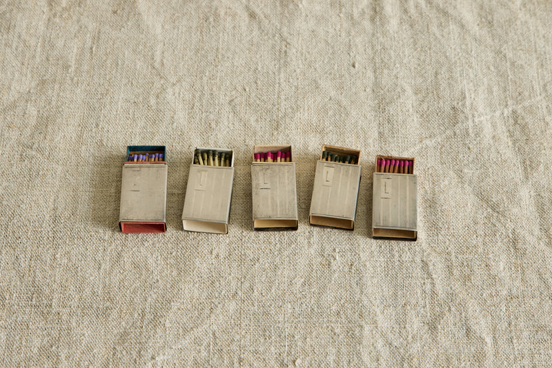 Silver Matchbox Cover