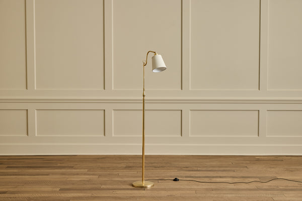 Brass Reading Floor Lamp