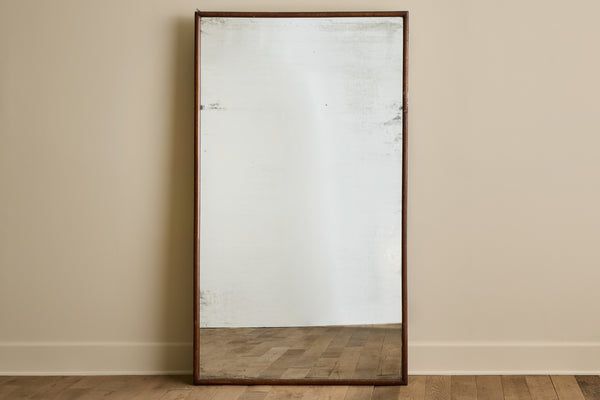 Large Wood Bistro Mirror