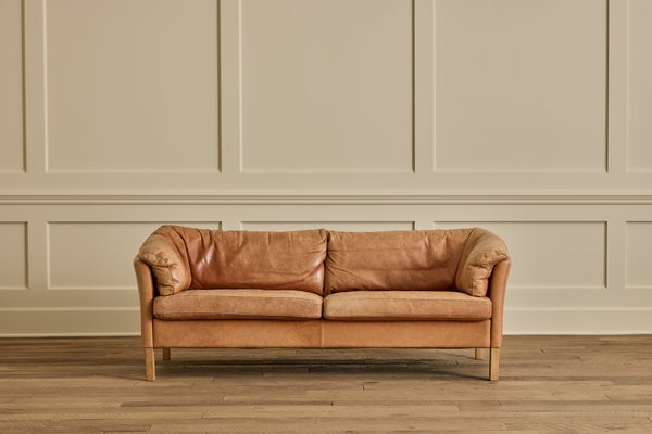 Mogens Hansen Leather Sofa