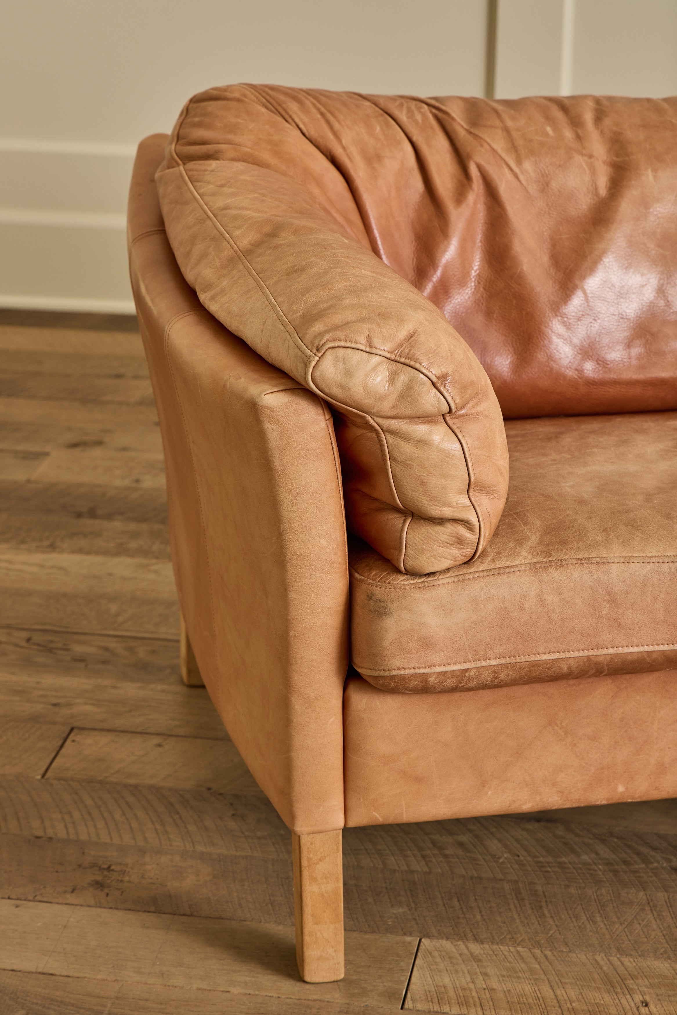 Mogens Hansen Leather Sofa