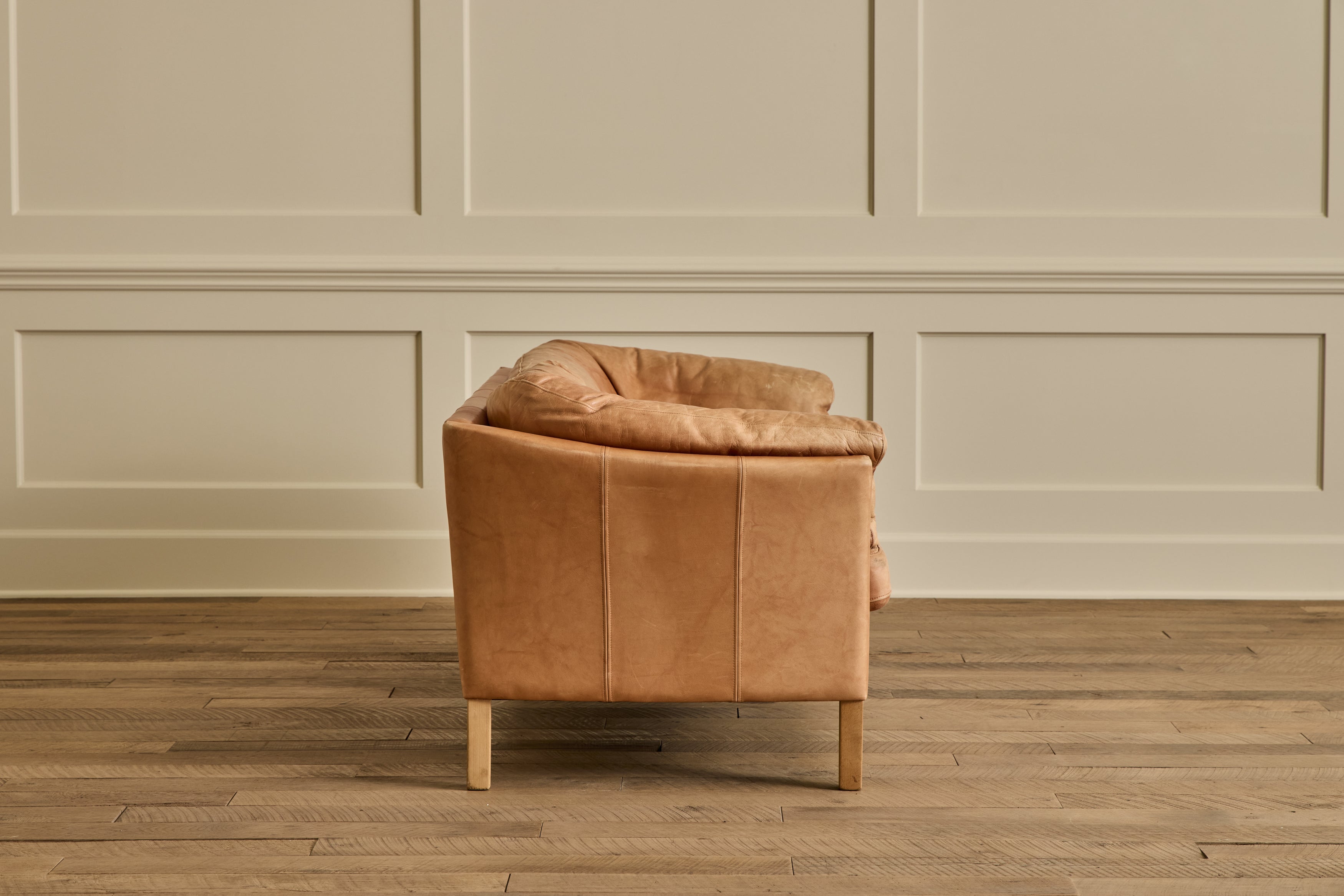 Mogens Hansen Leather Sofa