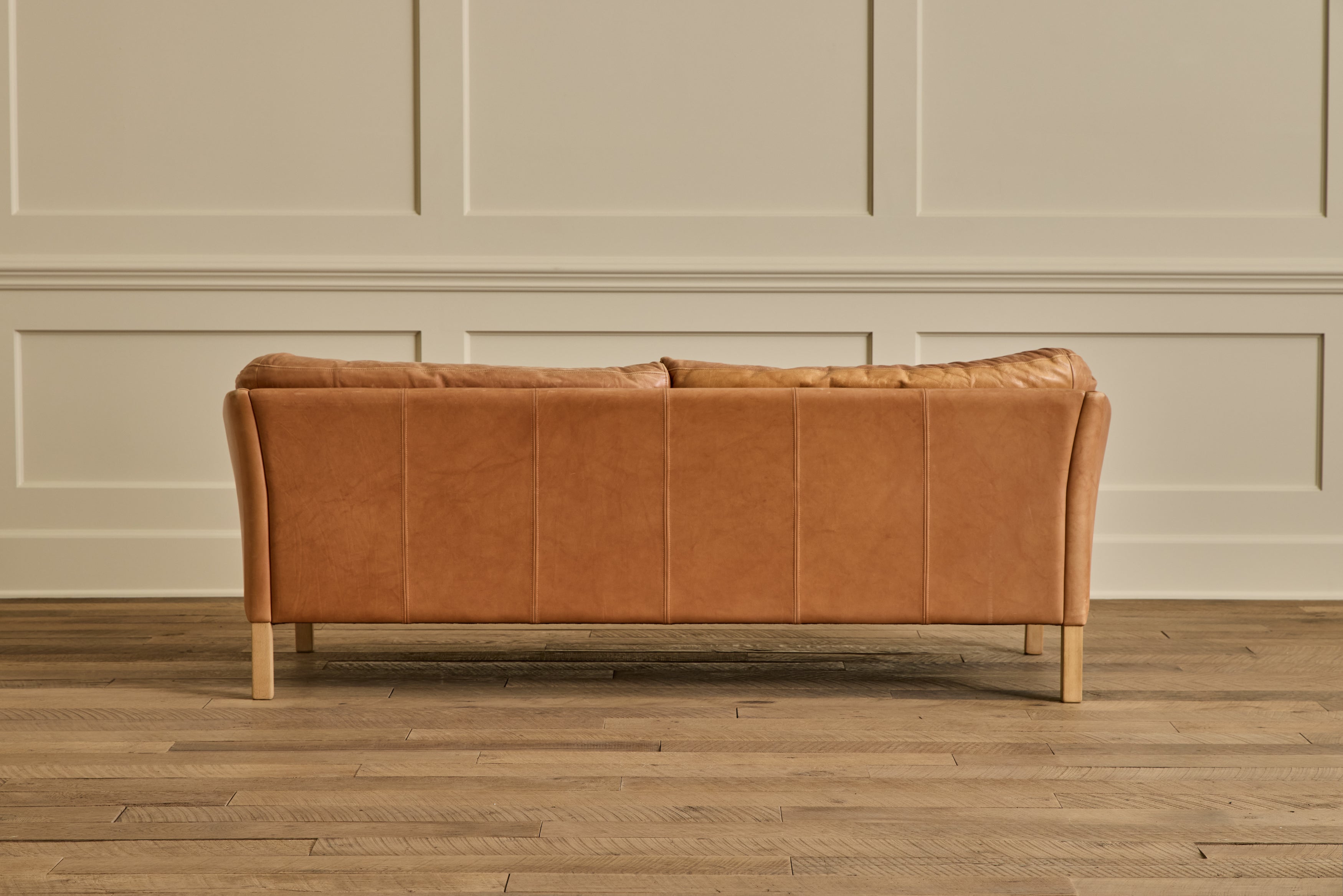 Mogens Hansen Leather Sofa