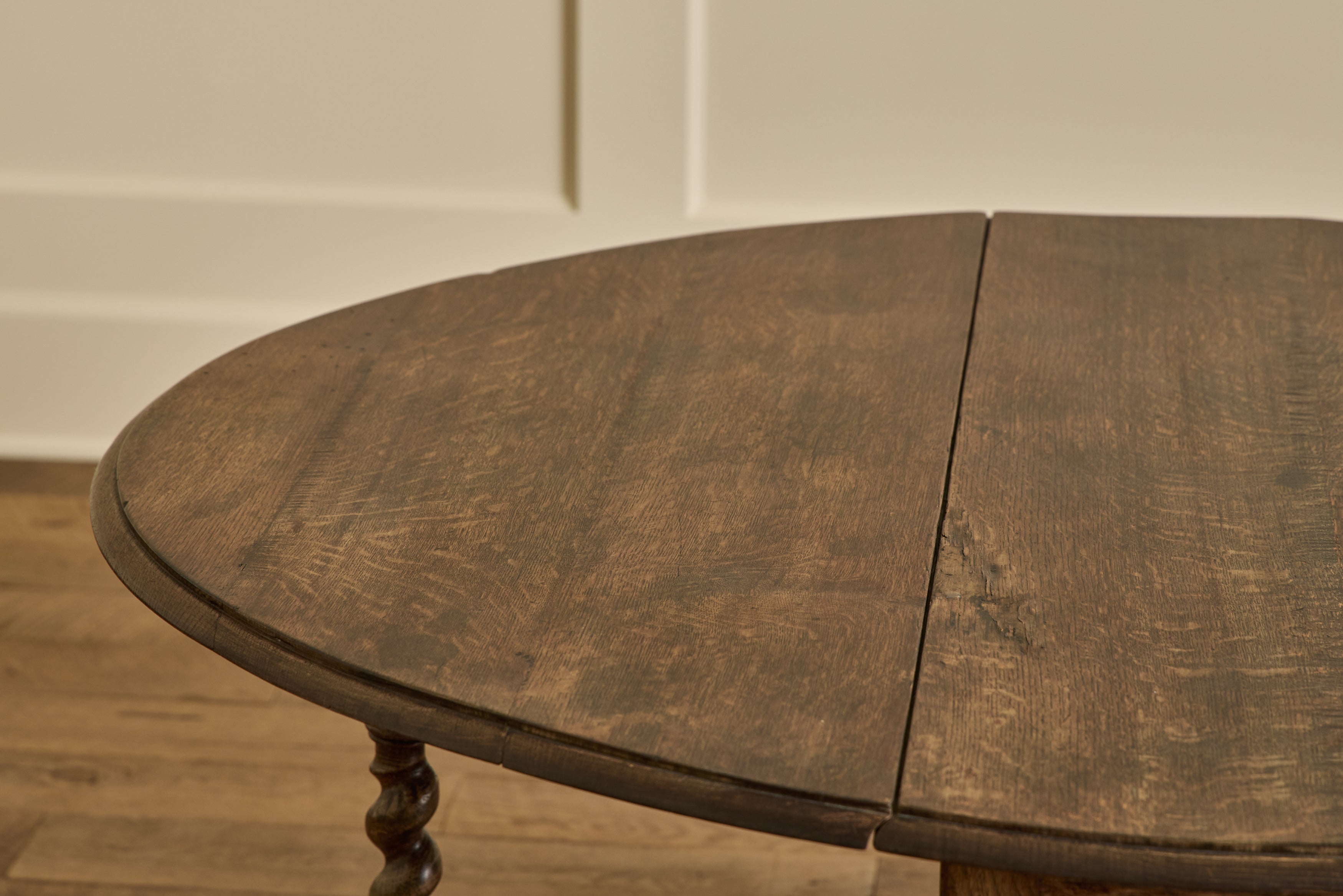 English Drop Leaf Side Table