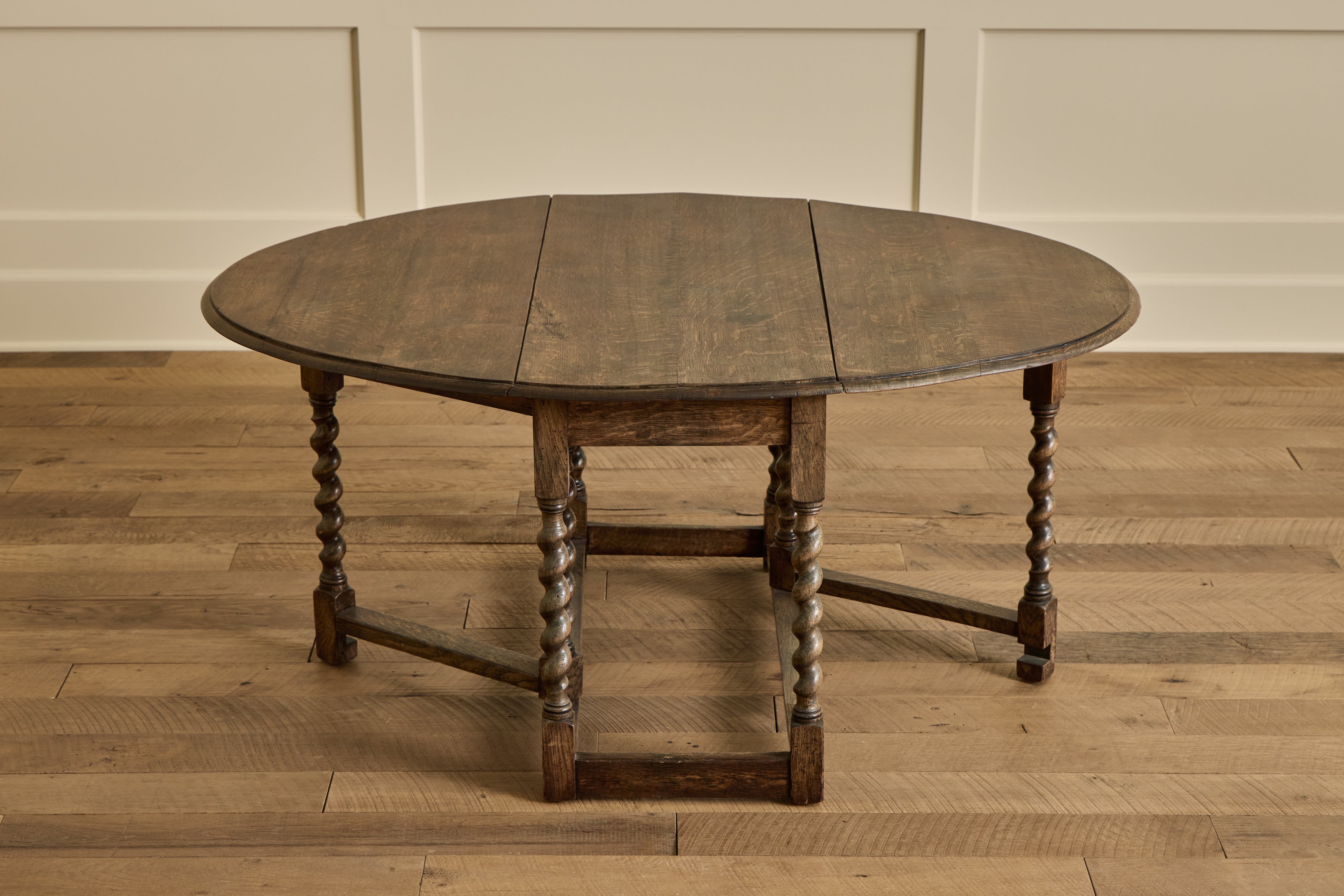 English Drop Leaf Side Table