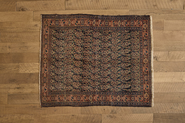 Persian Senneh Rug 3'9 X4'7