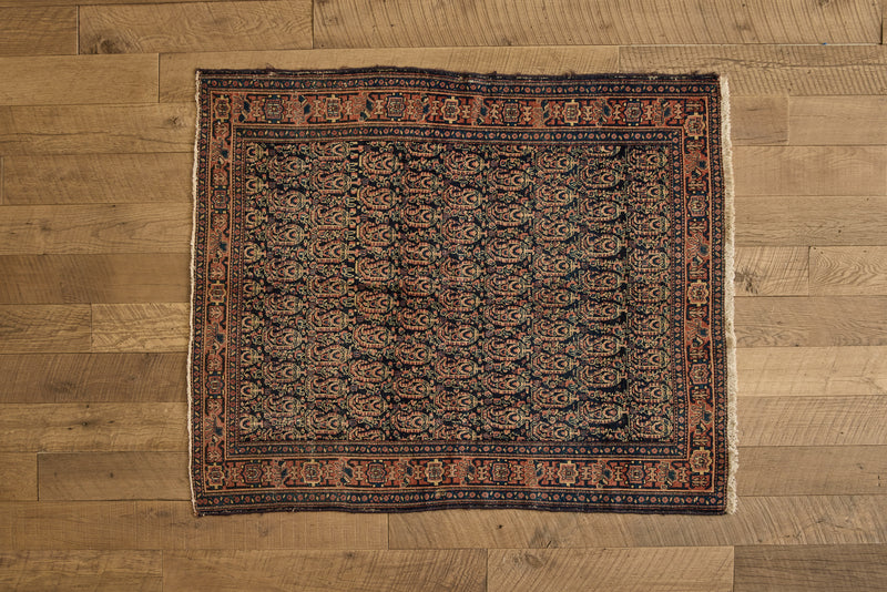 Persian Senneh Rug 3'9 X4'7