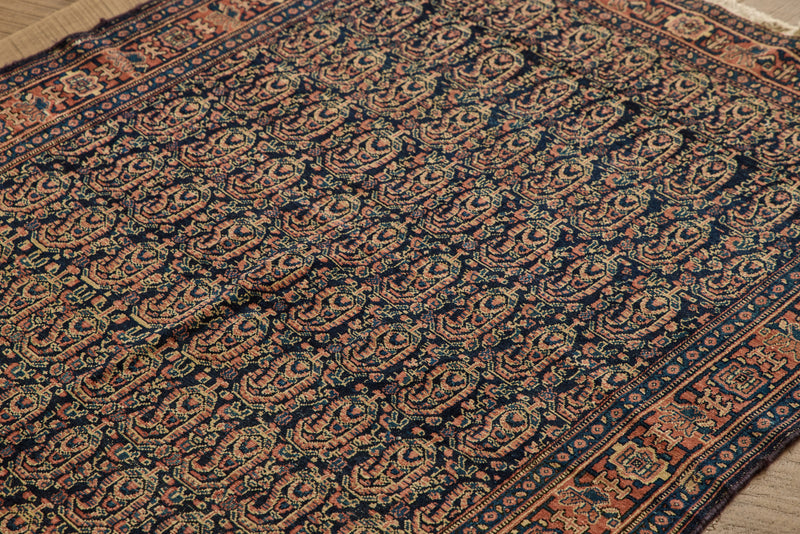 Persian Senneh Rug 3'9 X4'7