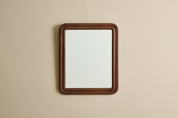 French Carved Wood Mirror