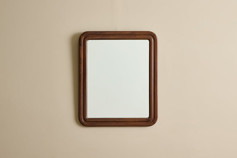 French Carved Wood Mirror