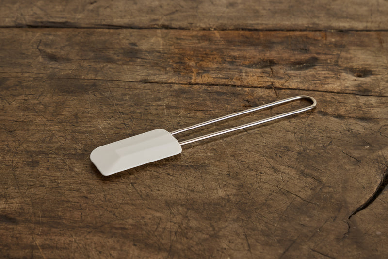 White Rubber Spatula