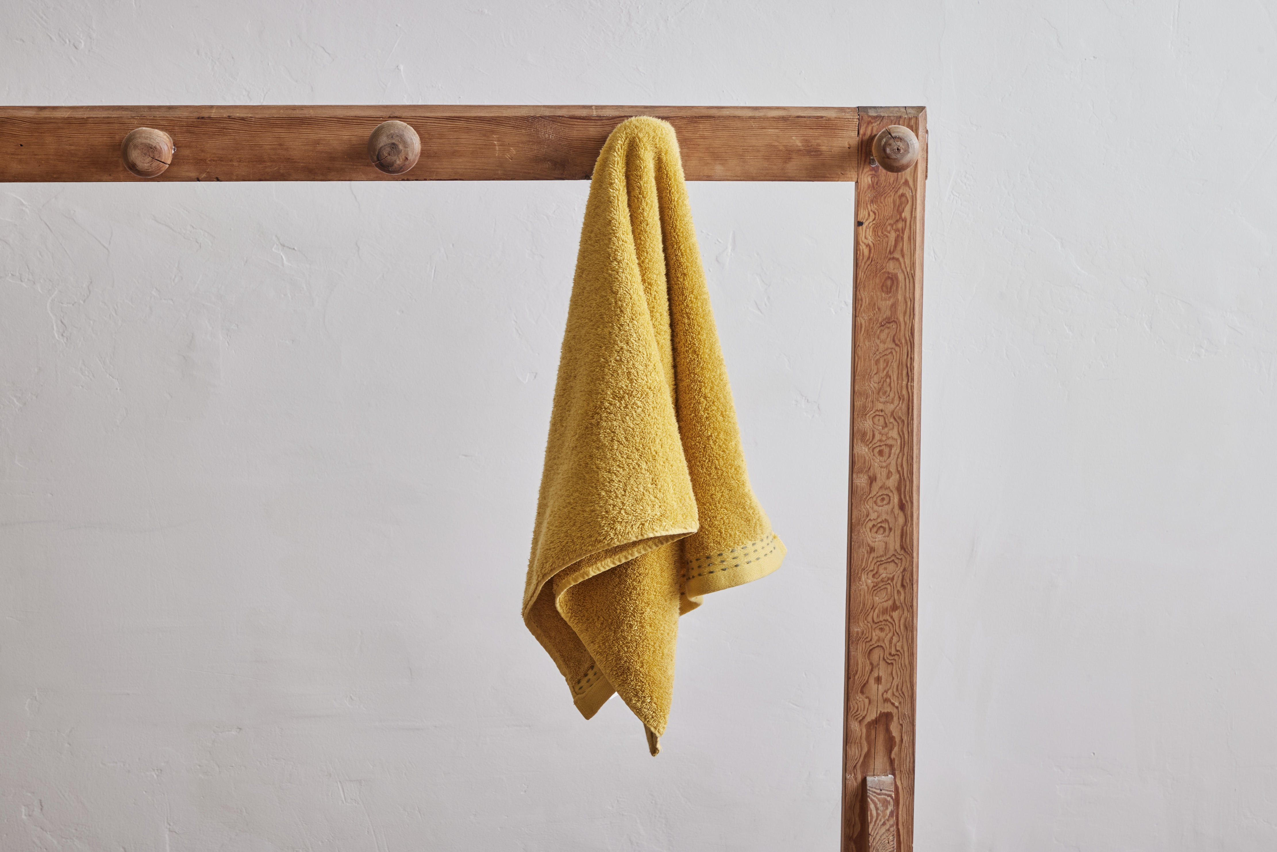 Nickey Kehoe Hand Towel in Mustard
