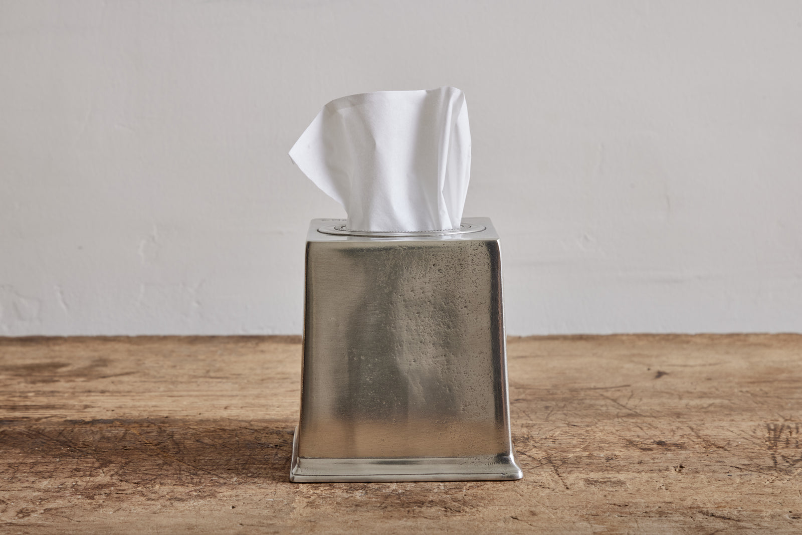Pewter Tissue Box – Nickey Kehoe