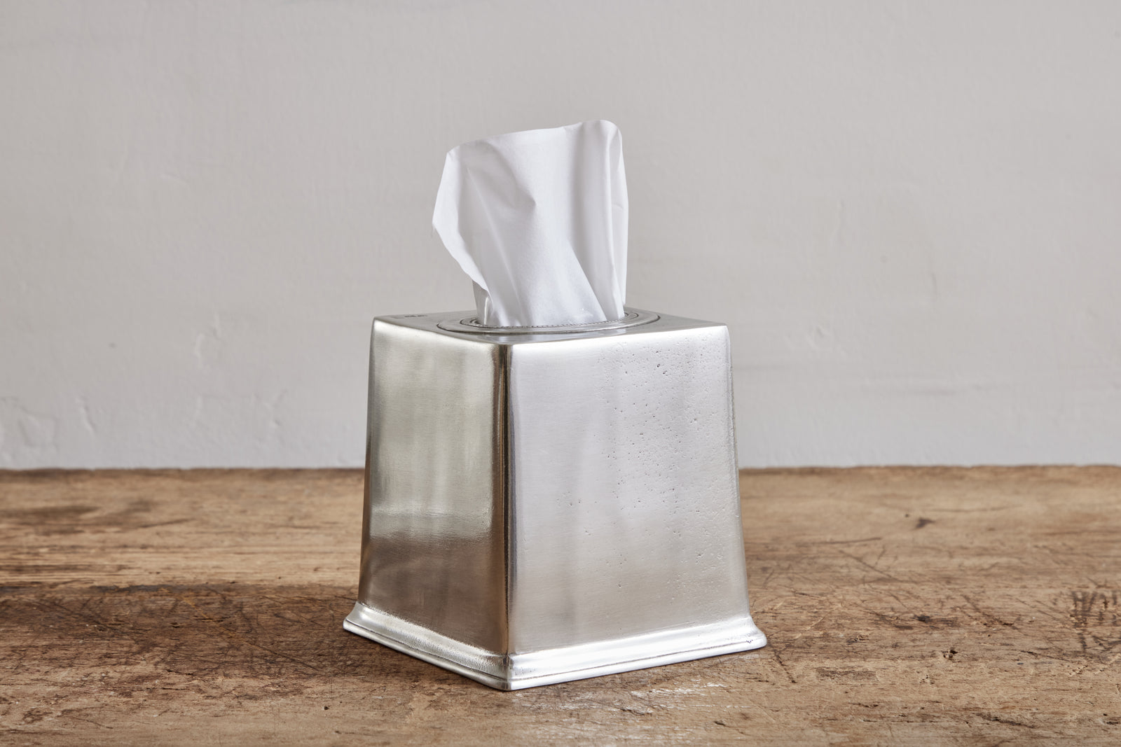 Pewter Tissue Box – Nickey Kehoe
