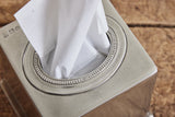 Pewter Tissue Box