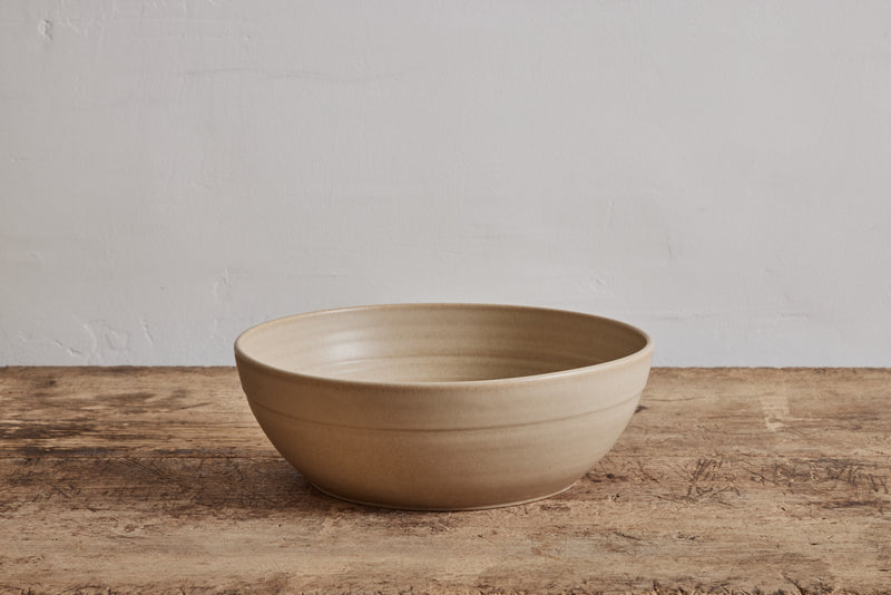 Nickey Kehoe Large Serving Bowl in Flax