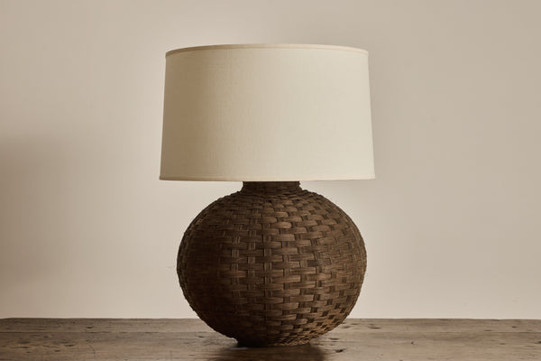 Woven Rattan Table Lamp (LA)