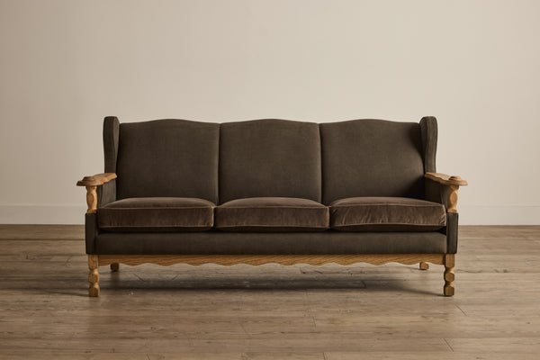 Danish Oak Sofa (LA)