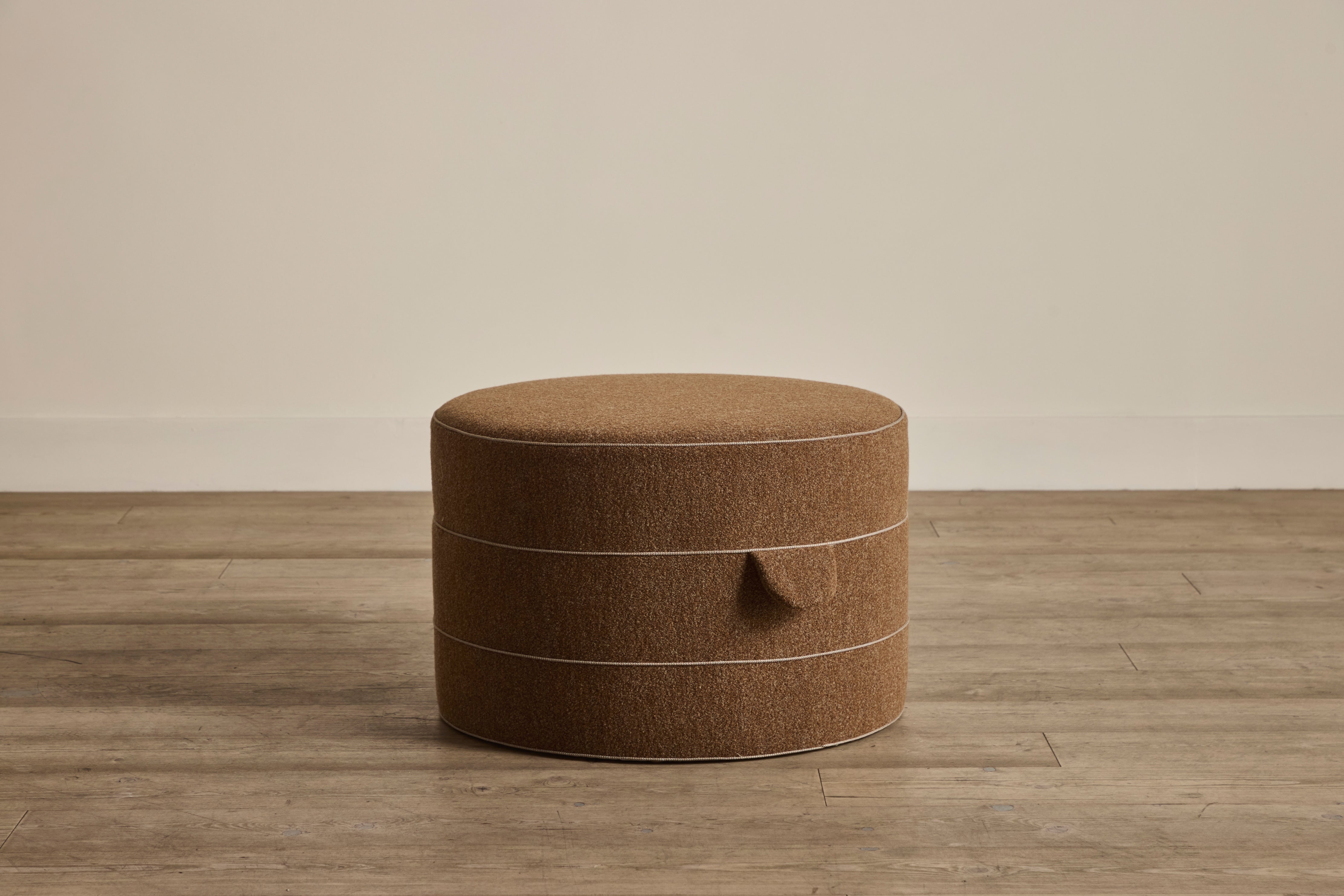 Nickey Kehoe 24" Round Hassock - In Stock (NYC)