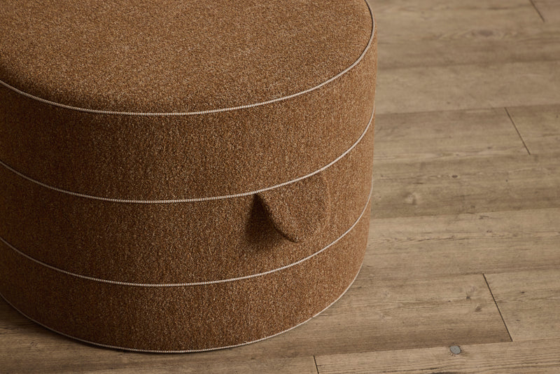 Nickey Kehoe 24" Round Hassock - In Stock (NYC)