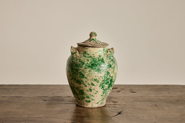 Green Splatter Vessel (NYC)