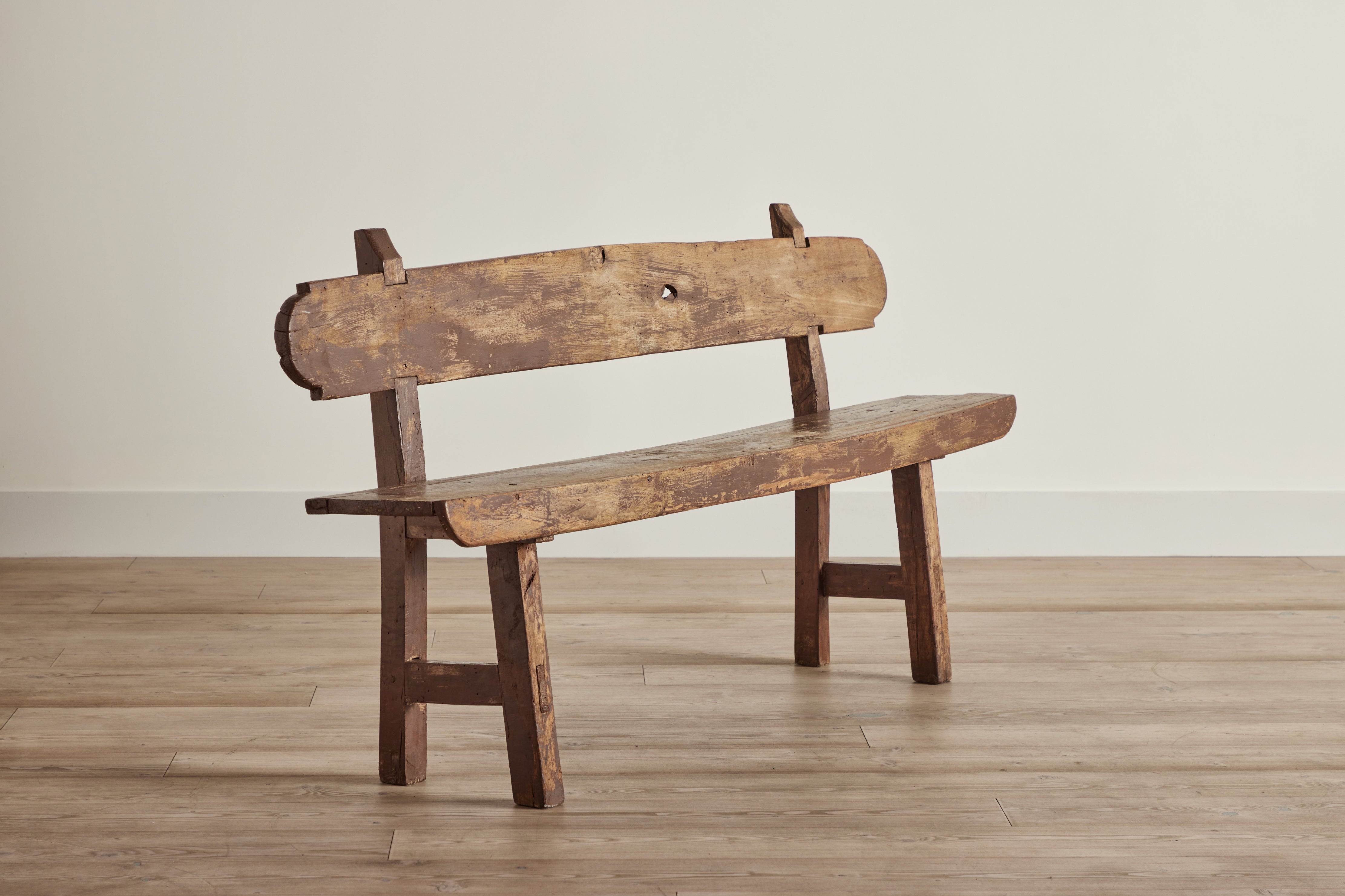 Portuguese Wood Bench
