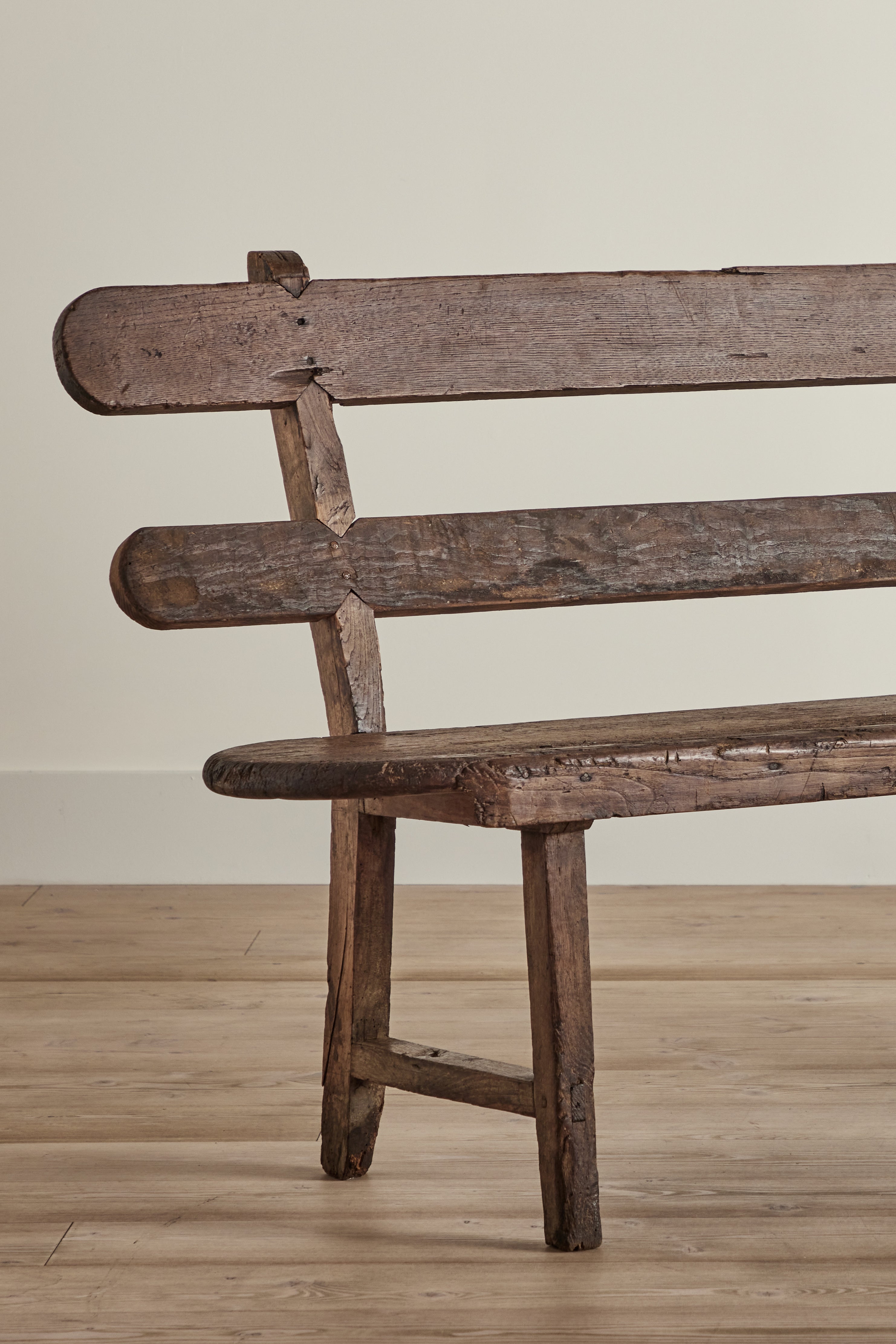 Portuguese Wood Bench