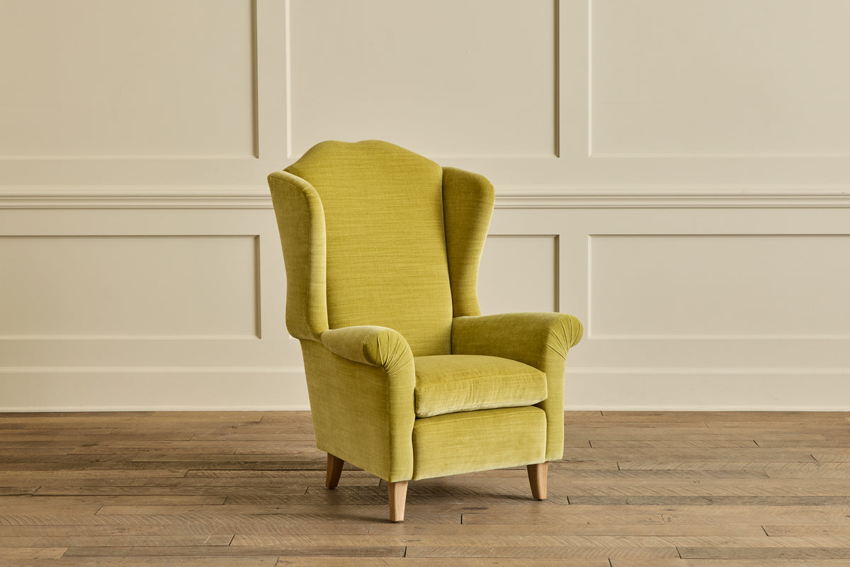 Italian Wingback Chair