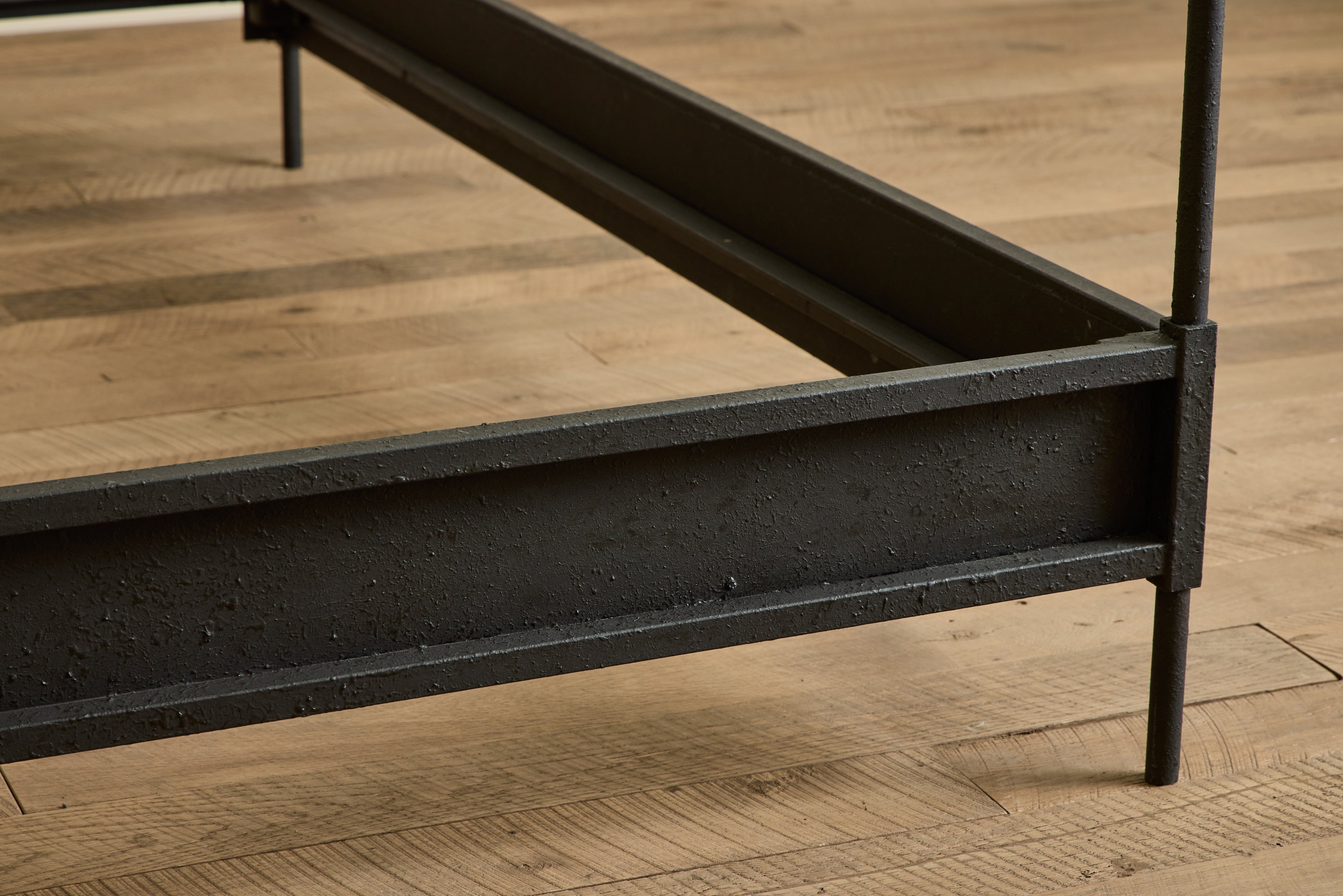 Iron Canopy Bed, King