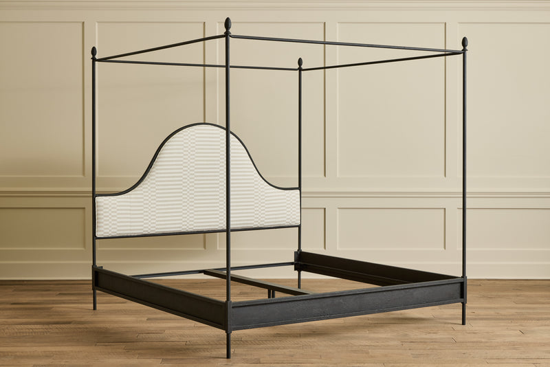 Iron Canopy Bed, King