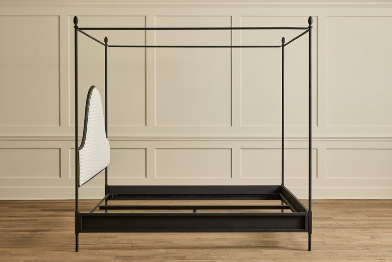 Iron Canopy Bed, King