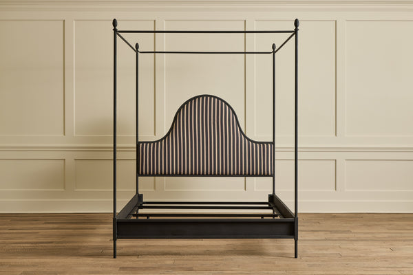 Iron Canopy Bed, Queen