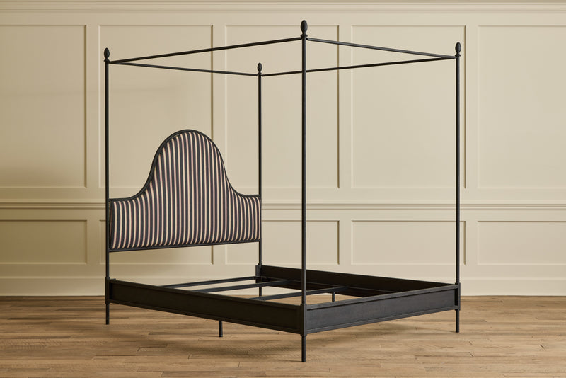 Iron Canopy Bed, Queen